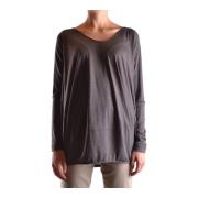 Moderne Oversized Lilla Bluse