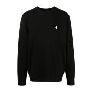 Cross Regular Crewneck Svart Hvit