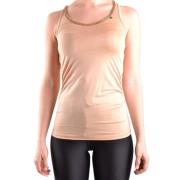 Beige Ermløs Sporty Topp