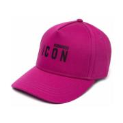 Rosa Logo Baseball Cap, Moderne Stil