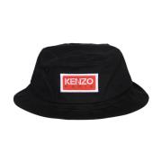 Stilig Bucket Hat med Logo Patch