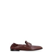 Skinn Loafers for Menn