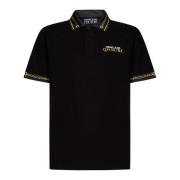 Logo Chain Polo Svart