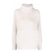 Paljett Turtleneck Genser