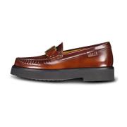 Stilige skinnloafers