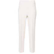 Ivory Slim-Fit Cropped Bukser