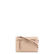 Nude Polyuretan Clutch for Kvinner