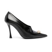 Krystallpyntede spisse pumps