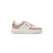 Hvite Lave Sporty Sneakers