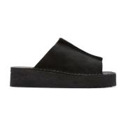 Originals Wedge Slide Svarte Sko