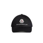 Svart Bomull Baseball Cap med Logo 1952