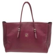 Pre-owned Lilla skinn Carolina Herrera Tote