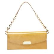 Pre-owned Beige Laer Jimmy Choo Clutch