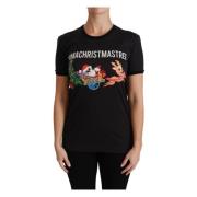 Sort ImAChristmasTree Crewneck T-skjorte