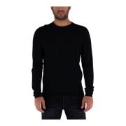 Ensfarget Crewneck Genser