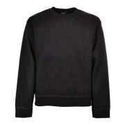 Svart Regular Fit Sweatshirt