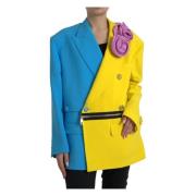 Blomster Patchwork Trench Coat Jakke