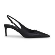 Logo-Pregede Slingback Pumps