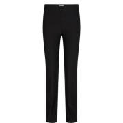 Flared Leggings med Splitt Hem