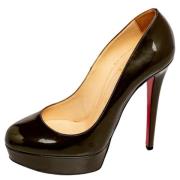 Pre-owned Gront skinn Christian Louboutin haeler