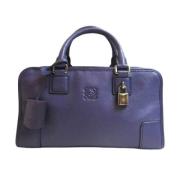 Pre-owned Lilla skinn Loewe Amazona