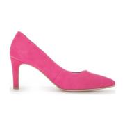 Elegant Lukkede Pumps i Rosa