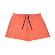 Oransje Boxershorts med sidelommer