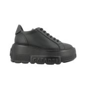 Nexus Skinn Sneakers Svart