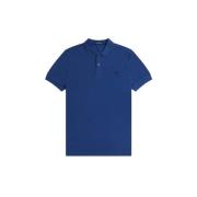 Brodert Pique Polo Skjorte