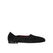 Svart Semsket Formelle Loafers