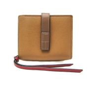 Pre-owned Leather wallets