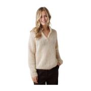 Koselig Mohair Polo Sweater