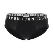 Ikon Jacquard Midjebånd Undertøy Brief