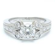 Pre-owned White Gold rings