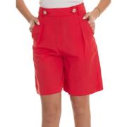 Gullknapp Bermuda Shorts