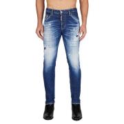 Skater Slim-fit Jeans - Azul