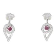 Pre-owned White Gold earrings