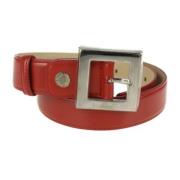 Pre-owned Leather belts