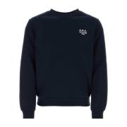 Midnight Blue Bomulls Sweatshirt