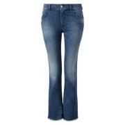 Trendy Frynset Flare Jeans