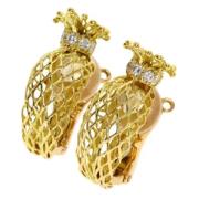 Pre-owned Yellow Gold earrings