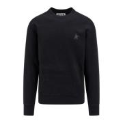 Svart Crew-neck Sweatshirt Aw24