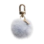 Mink Ball Charm Cool Blue