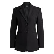 Elegant Svart Stretch Blazer