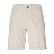 Slim Flex Shorts i Sand