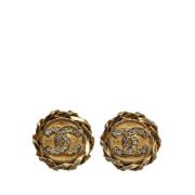 Pre-owned Yellow Gold earrings