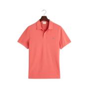 Klassisk Polo Shirt Matt Rosa