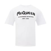 Hvit Tee McQueen Stil