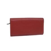 Pre-owned Leather wallets