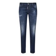 Blå Skinny-Fit Jeans Aw24